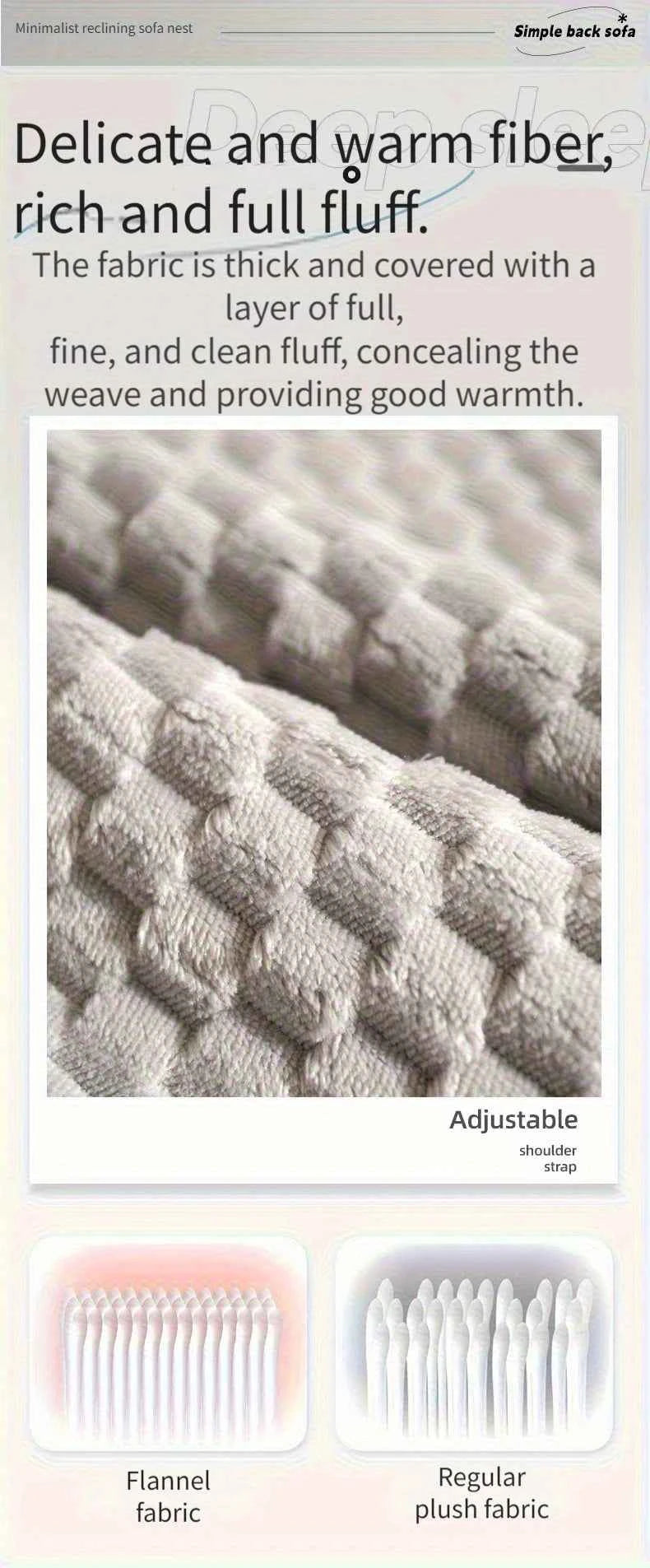 XXL 47x37inchExtra-Large Dog Sofa Bed Dog Mattress Soft and comfortable material, Suitable for all seasons