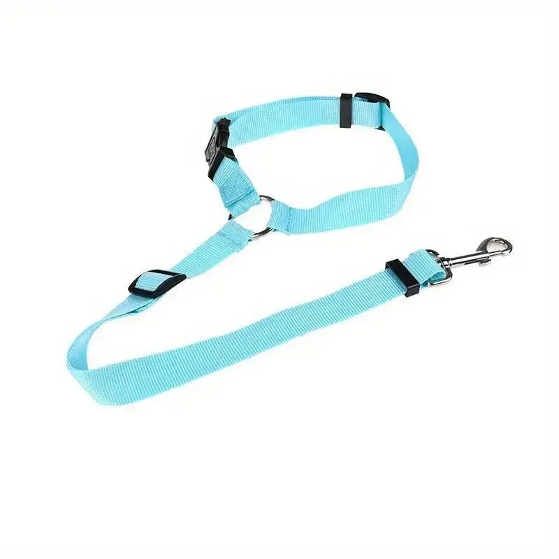 Adjustable Anti-Escape Pet Car Seat Belt Dog Cat Headrest! Safety Restraint, Portable Travel Safety Leash For pets!