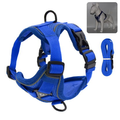 Cat Harness, Escape Proof Breathable Cat Harness and Leash for Walking Outdoors! Easy Control Pet Dog & Cat Leash W/Reflective Harness!