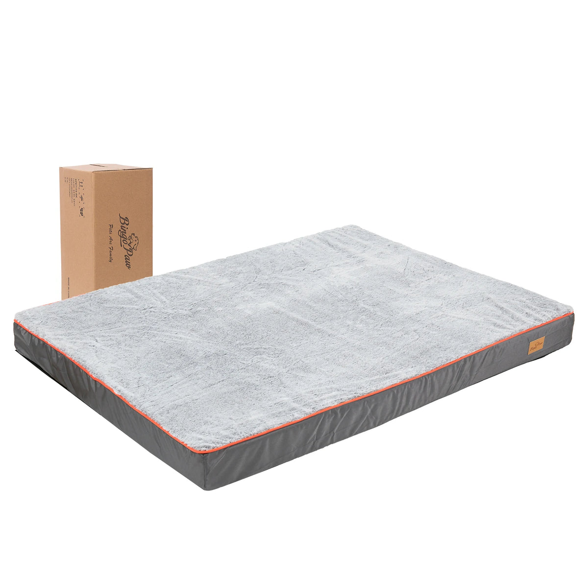 Large Orthopedic Dog Bed Kennel W/Memory Foam. Waterproof Pet Bed with Removable Washable Cover, Nonskid Bottom, Joint Relief!