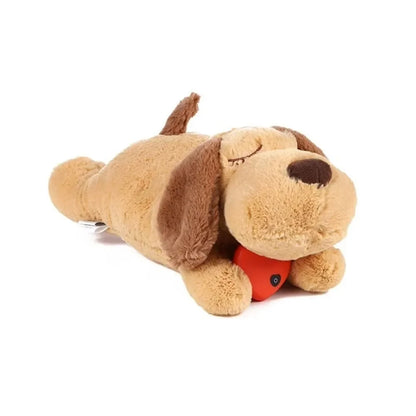 Sleep Aid Dog Heartbeat Toy.  Anxiety Relief, Behavioral Training. Lying Dog Fidget Toy. 
Stuffed Animal Soft Puppy Plush Doll.