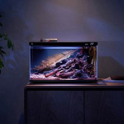 Mijia Smart Fish Tank MYG100 Works with Mijia APP Mobile Controlled Remote Feeding, Smart Lighting System! - JanesWaggingWonders
