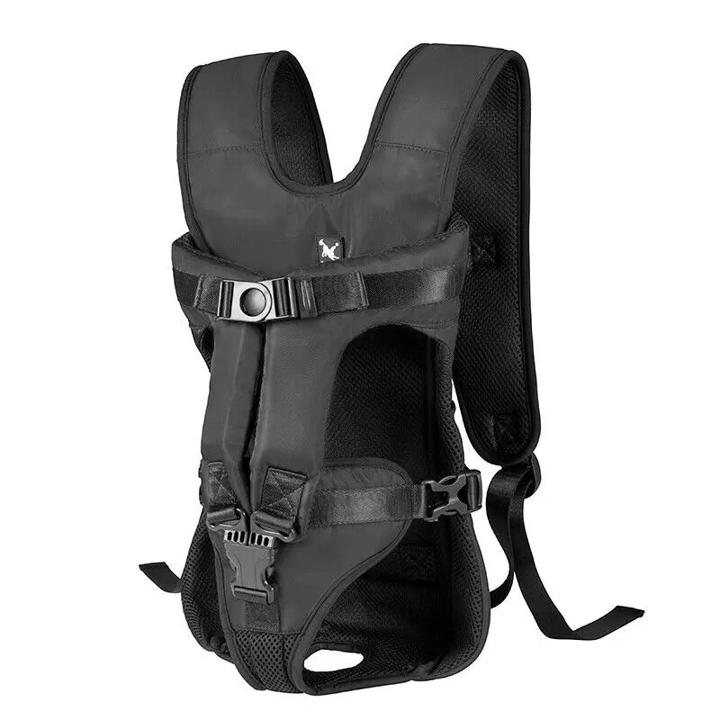 Pet Carrier Backpack for Dogs & Cats. Thickened Sponge Pet Front Carrier. Backpacks. 
Portable Puppy Transportation.
