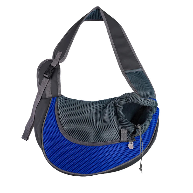Pet Cat Dog Carrier. Travel Tote Shoulder Bags. Mesh Sling Carry Pack Pet Carrying Supplies 
Crossbody Shoulder Bag