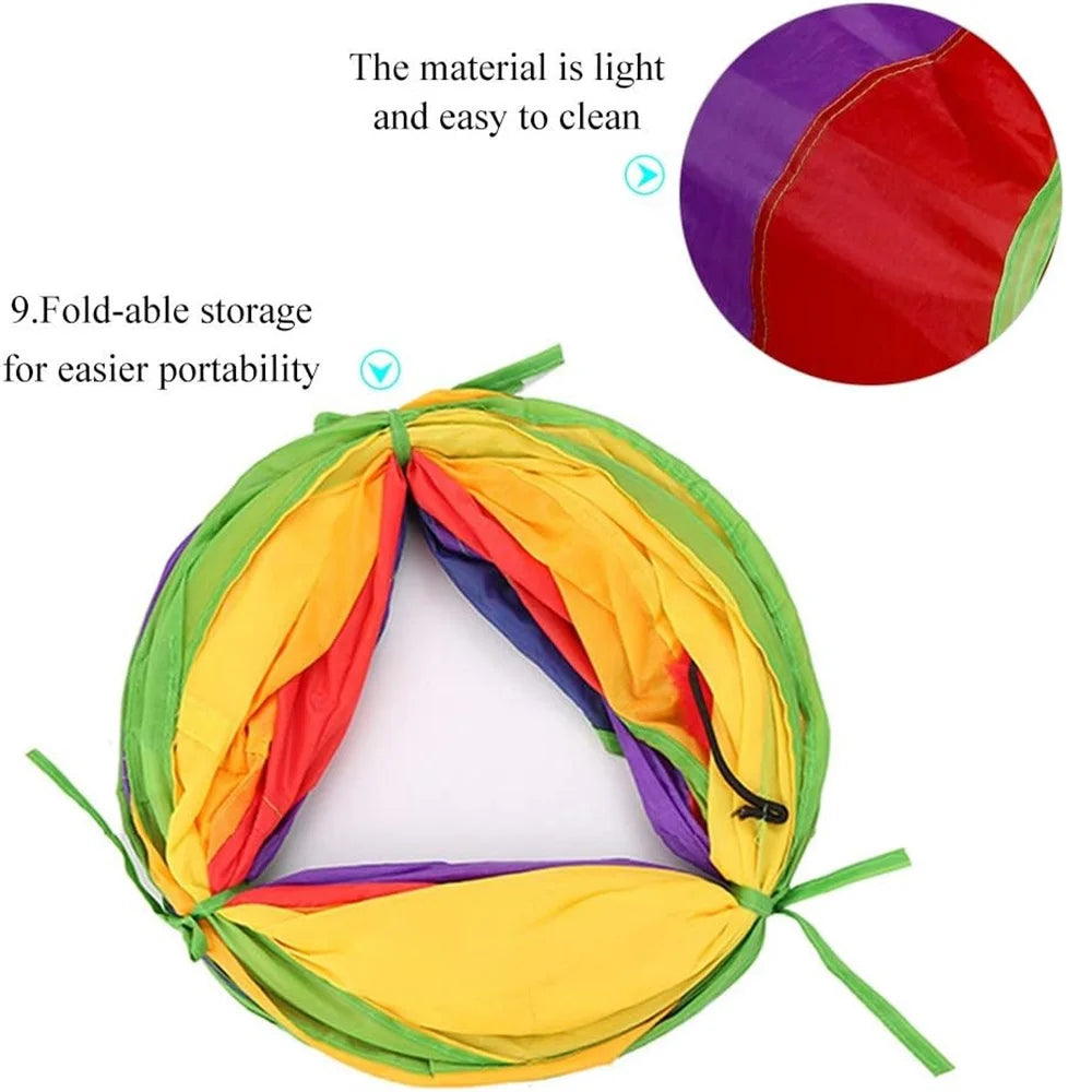 ,2-Hole Tunnels for Small Pets