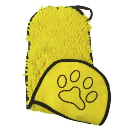 Super Absorbent Quick Dry Pet Towel. Soft Dog Bath Robe. Convenient Cat Bath Towel 
Pet Cleaning Washcloth Essential Dog Accessory