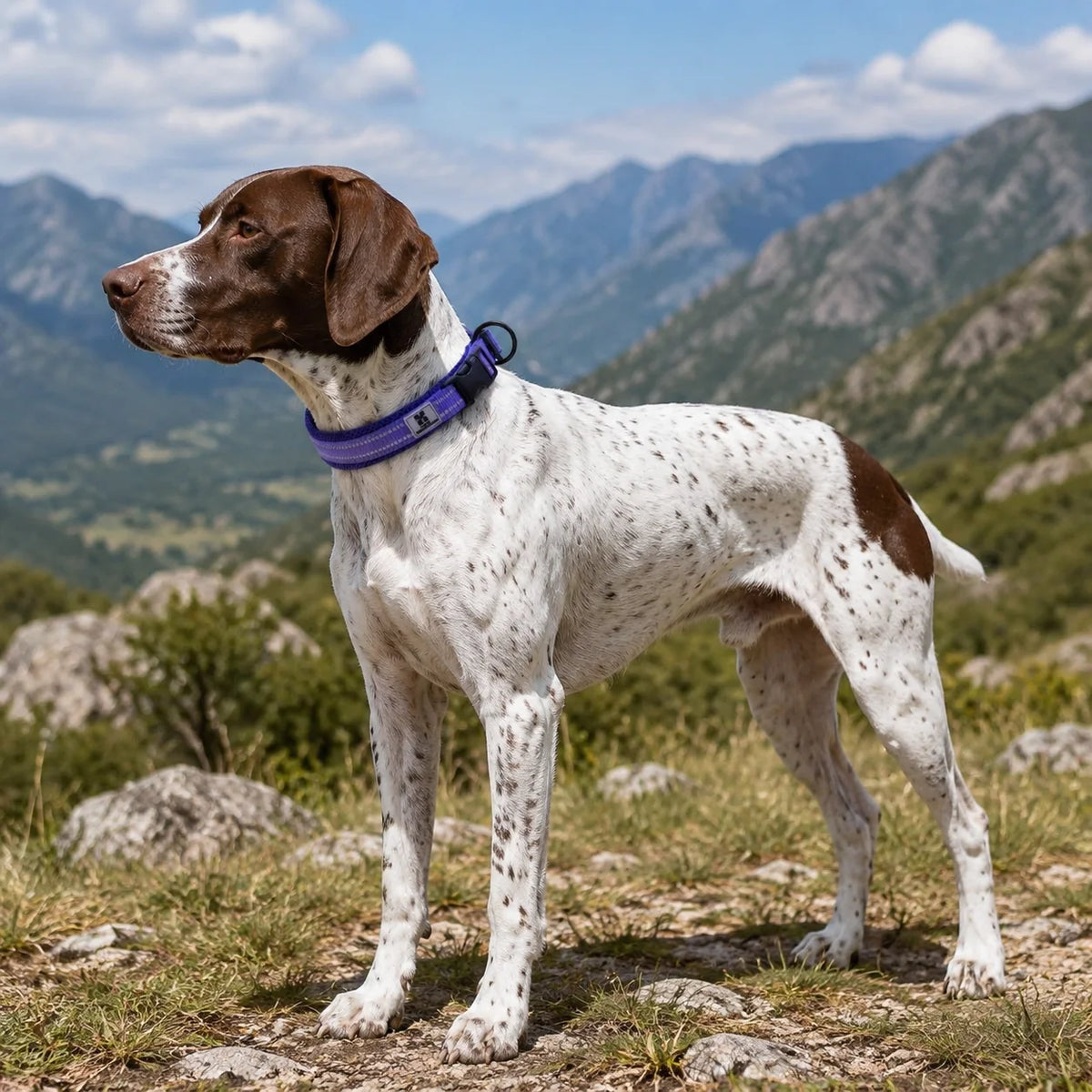 Dog Collar Adjustable Mesh Padded for Small, Medium & Large Dogs! Nylon Reflective for Pet.