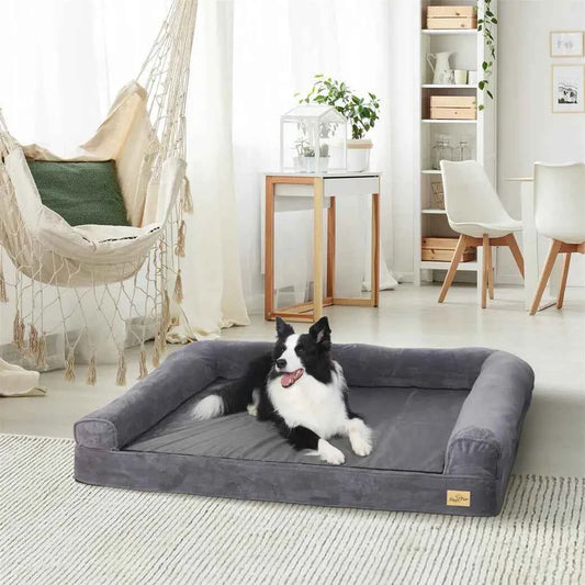 Dog Bed Extra Large Orthopedic Mattress Couch Sleeping Cushion with Removable Washable Cover!
