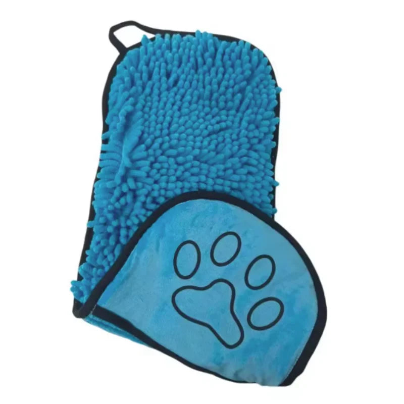 Super Absorbent Quick Dry Pet Towel. Soft Dog Bath Robe. Convenient Cat Bath Towel 
Pet Cleaning Washcloth Essential Dog Accessory