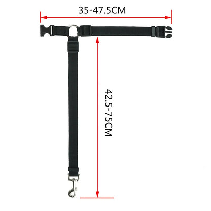 Adjustable Anti-Escape Pet Car Seat Belt Dog Cat Headrest! Safety Restraint, Portable Travel Safety Leash For pets!
