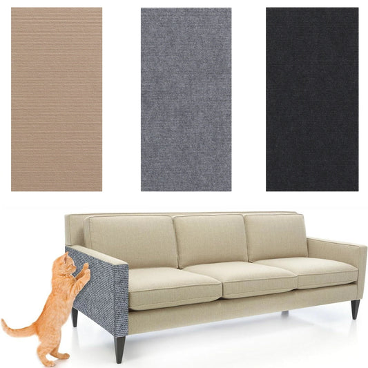 Anti Cat Scratch Mat. Trimmable Self-Adhesive Carpet. Pet Scratcher Furniture , Sofa,  Wall Protector.
