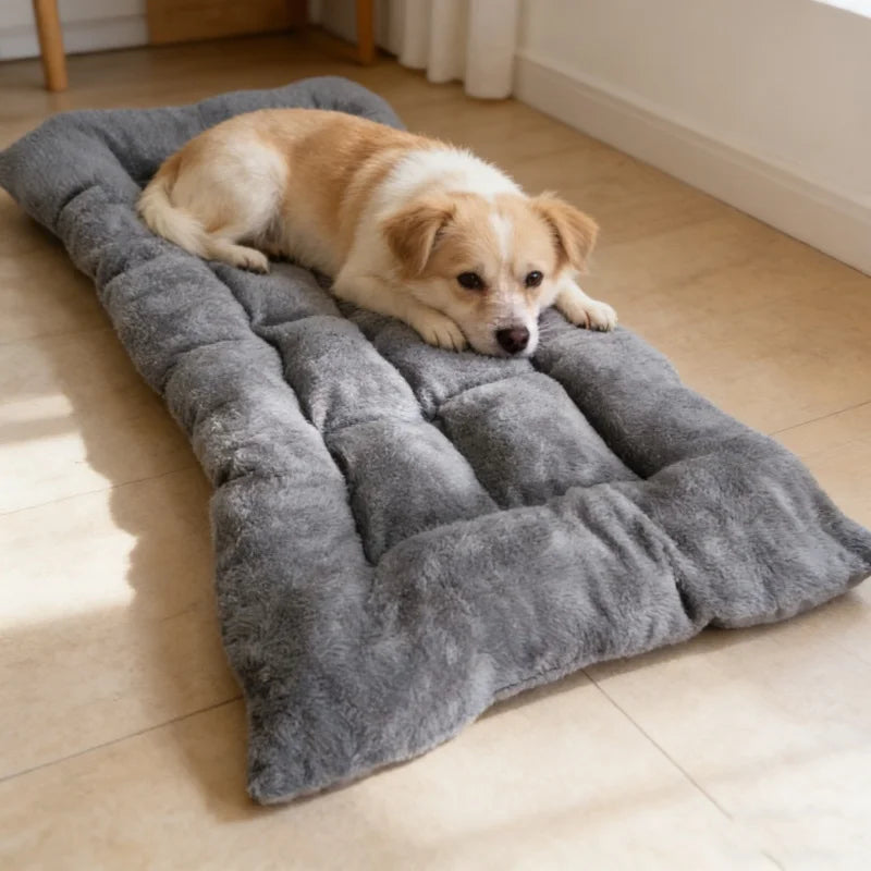 Extra Large Plush, Super Soft Polyester Pet Bed For Small, Medium & Large Dogs - JanesWaggingWonders