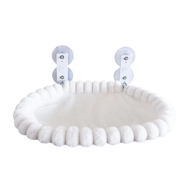 Cat Window Hammock with Strong Suction Cups – Cozy Perch for Indoor Cats - JanesWaggingWonders