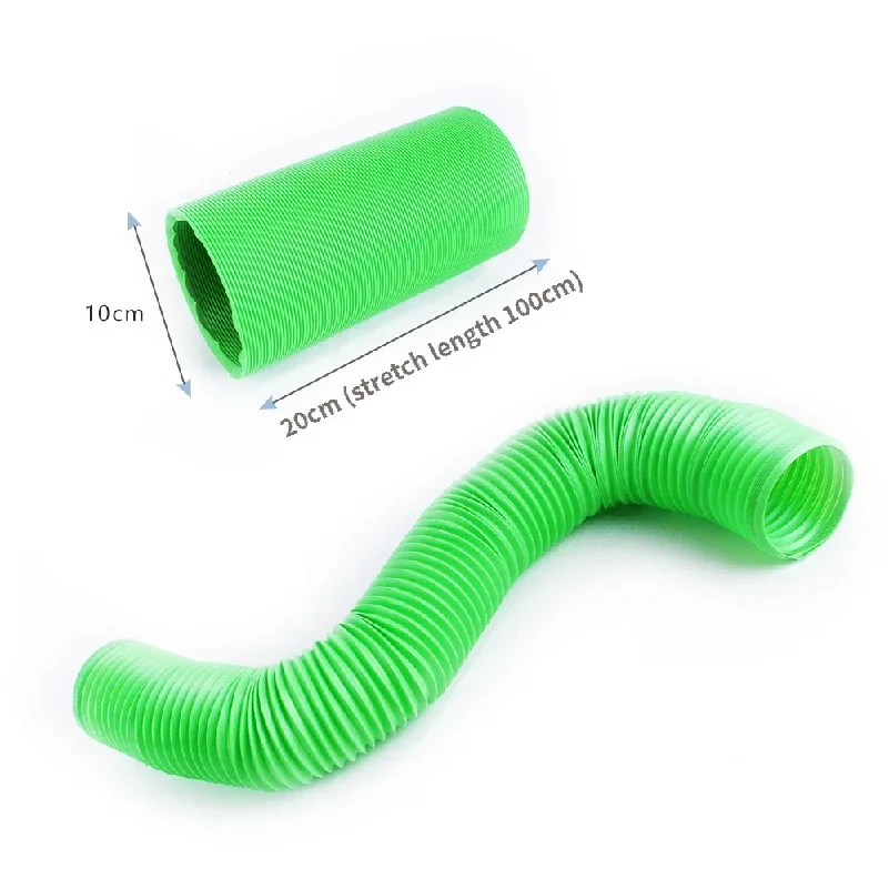 Hamster Game Pipeline Small Pet. Fun Tunnel Telescopic 100cm Pipe for Guinea Pig Hedgehog Ferret Product. Rat Toys Stretch Tube.
