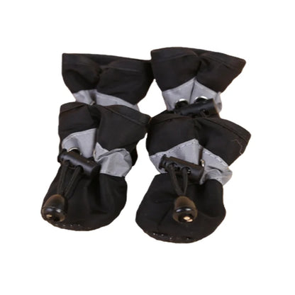 4pcs/set Waterproof Pet Dog Shoes.  Anti-slip Rain Boots. 
Footwear for Small Cats Dogs Puppy Dog Pet Booties.