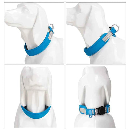 Personalized  Air Tag Small, Medium, Large, Padded Dog Collar;  Adjustable Nylon & Reflective!