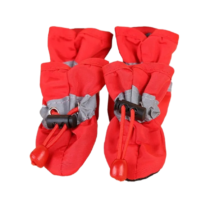 4pcs/set Waterproof Pet Dog Shoes.  Anti-slip Rain Boots. 
Footwear for Small Cats Dogs Puppy Dog Pet Booties.