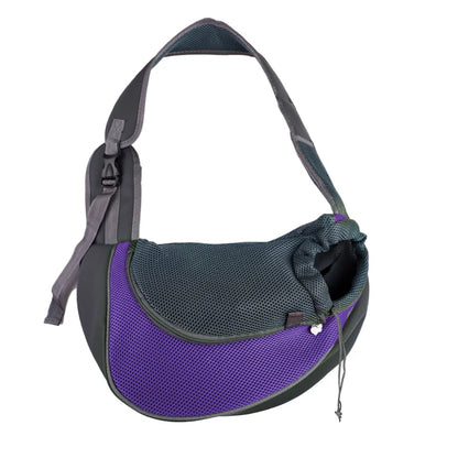 Pet Cat Dog Carrier. Travel Tote Shoulder Bags. Mesh Sling Carry Pack Pet Carrying Supplies 
Crossbody Shoulder Bag