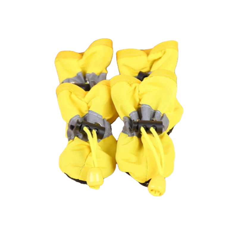 4pcs/set Waterproof Pet Dog Shoes.  Anti-slip Rain Boots. 
Footwear for Small Cats Dogs Puppy Dog Pet Booties.