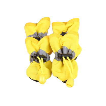 4pcs/set Waterproof Pet Dog Shoes.  Anti-slip Rain Boots. 
Footwear for Small Cats Dogs Puppy Dog Pet Booties.