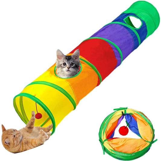,2-Hole Tunnels for Small Pets