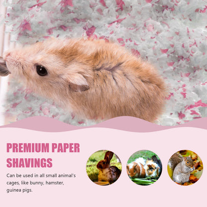 2 Pack Paper Cotton Pad, Pet Bedding Material. Mold Inhibiting Cage Liner Shavings Rabbit Hamster & Small Animal Supplies! - JanesWaggingWonders