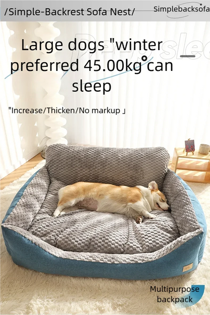 XXL 47x37inchExtra-Large Dog Sofa Bed Dog Mattress Soft and comfortable material, Suitable for all seasons