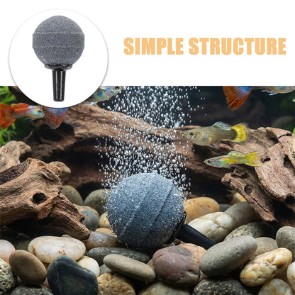 12pcs Aquarium Air Stone Bubble Diffuser, Fish Tank Air Bubbler Stone for Water Oxygenation, for Aquatic Plant and Fish Care - JanesWaggingWonders